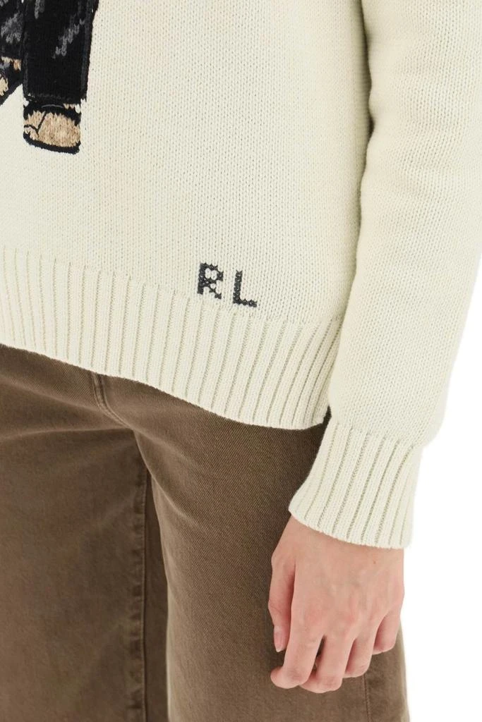 商品Ralph Lauren|Polo Ralph Lauren Polo Bear Crewneck Knitted Jumper,价格¥2861,第4张图片详细描述