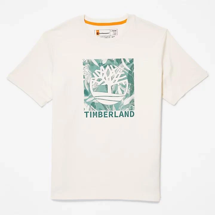 Refibra™ Graphic T-Shirt for Men in White 商品