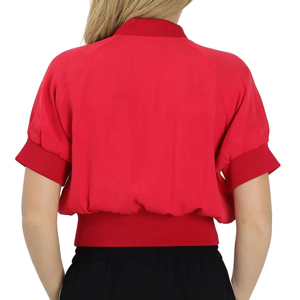 商品Emporio Armani|Armani Ladies Blouson Red Zip Jacket,价格¥1093,第3张图片详细描述