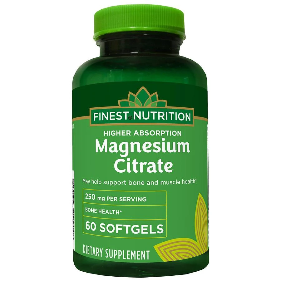 商品Finest Nutrition|Magnesium Citrate 250 mg,价格¥82,第1张图片