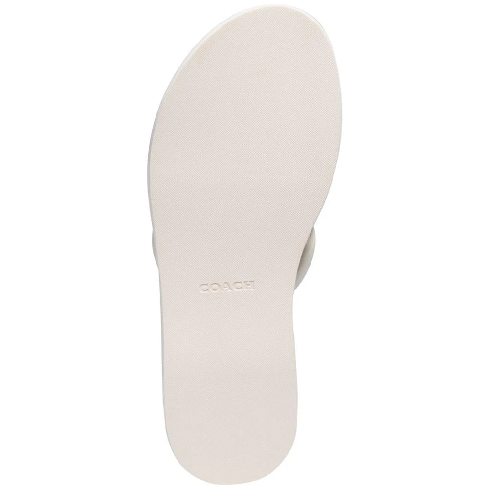 商品Coach|Women's Georgie Soft Signature Slide Sandals,价格¥744,第5张图片详细描述