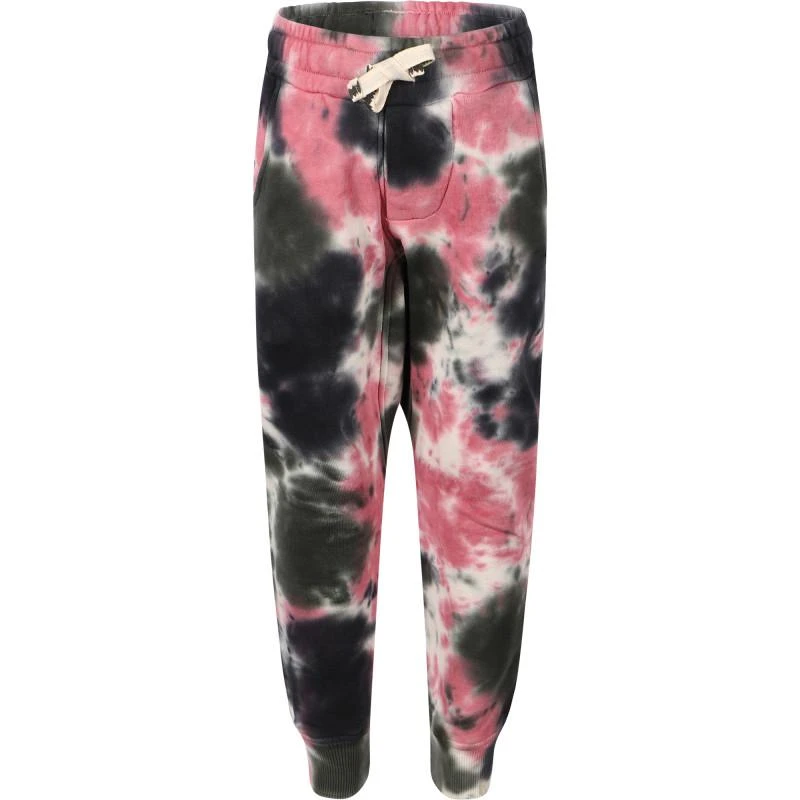 商品Munster|Tie dye logo track pants in black and pink,价格¥446,第1张图片