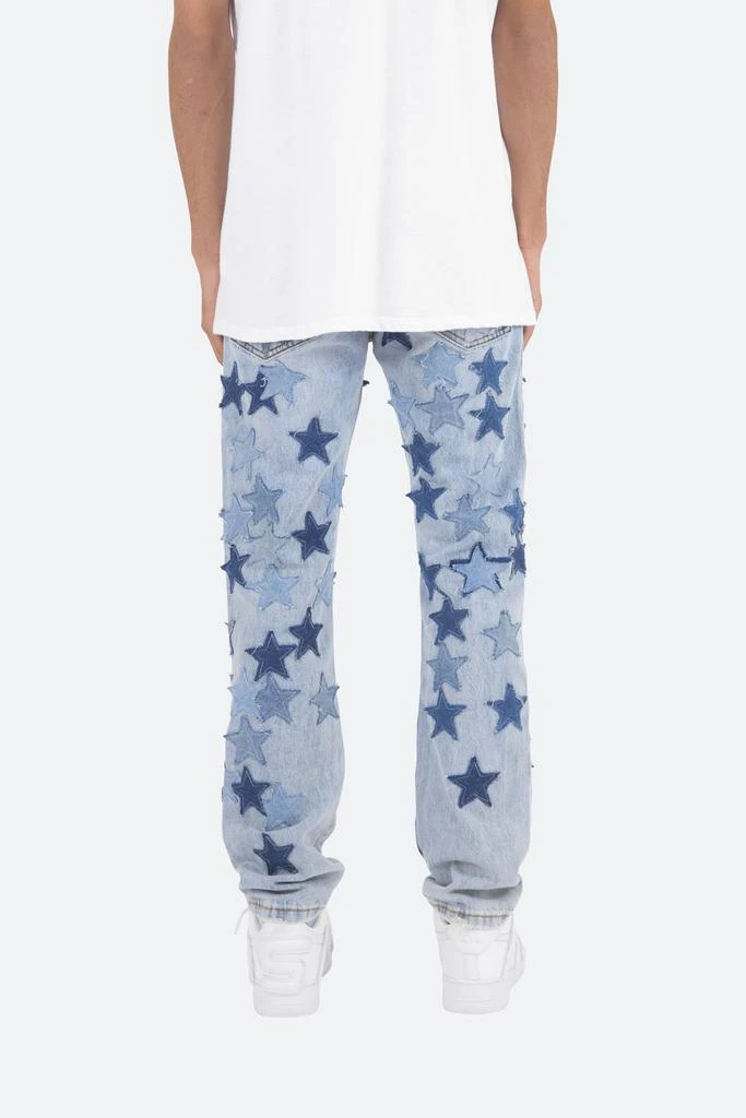 商品MNML|D271 Star Straight Denim - Blue,价格¥304,第4张图片详细描述