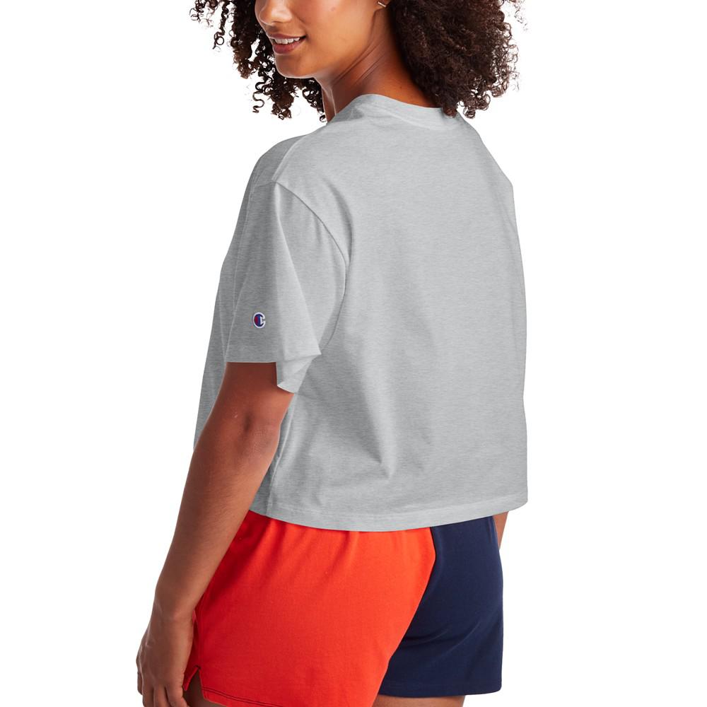 女士休闲圆领短袖运动时尚T恤商品第2张图片规格展示