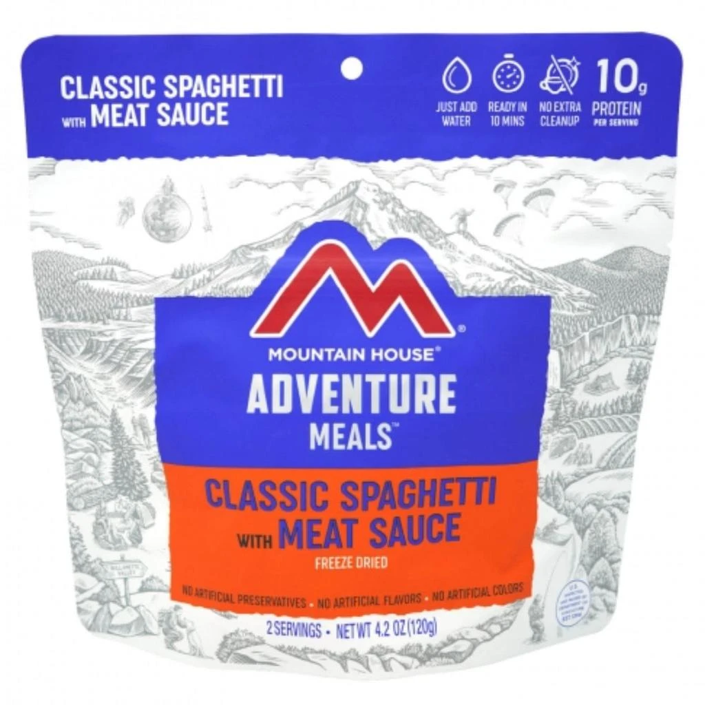 商品Mountain House|Mountain House Classic Spaghetti Meat Sauce Freeze Dried Meal,价格¥96,第2张图片详细描述