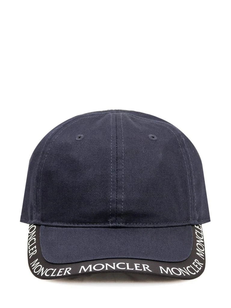 商品Moncler|Moncler Enfant Logo Printed Baseball Hat,价格¥1027,第1张图片