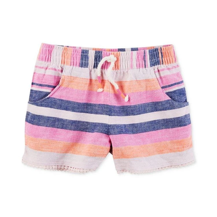 商品Carter's|Striped Pompom Shorts, Little Girls (2-6X),价格¥60,第1张图片