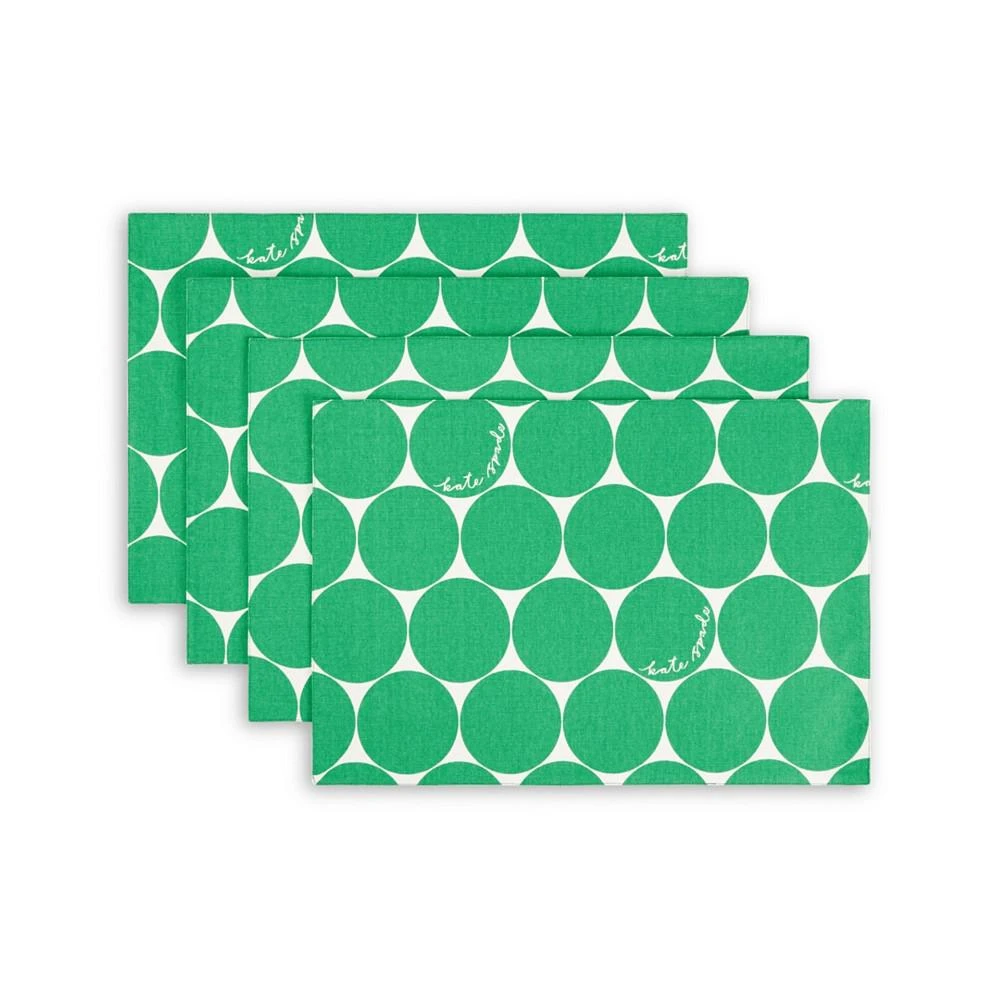 商品Kate Spade|Joy Dot Reversible Placemats 4 Pack Set,价格¥344,第1张图片
