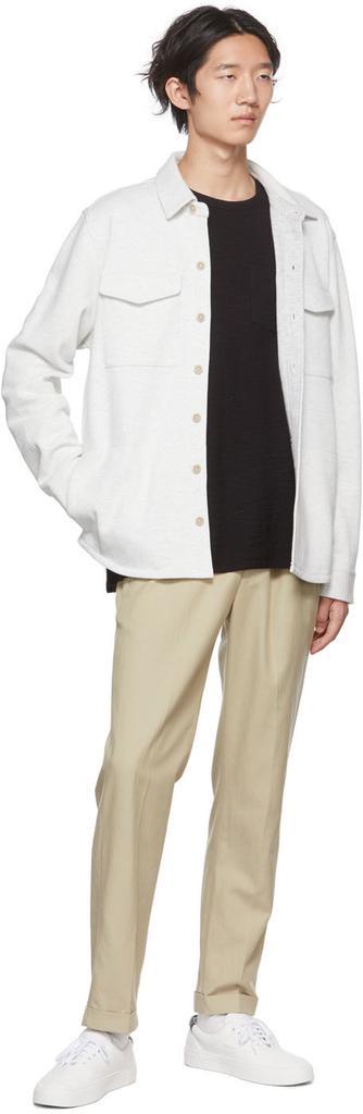 商品Vince|Black Pocket Long Sleeve T-Shirt,价格¥430,第6张图片详细描述