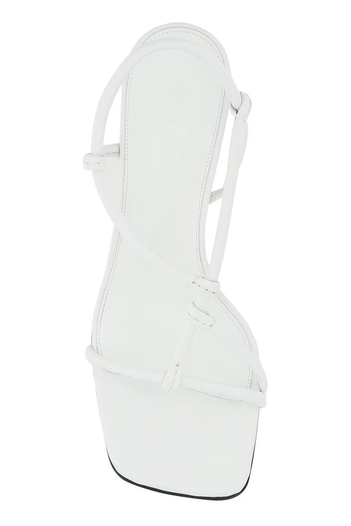 商品JW Anderson|White leather sandals,价格¥2387,第3张图片详细描述