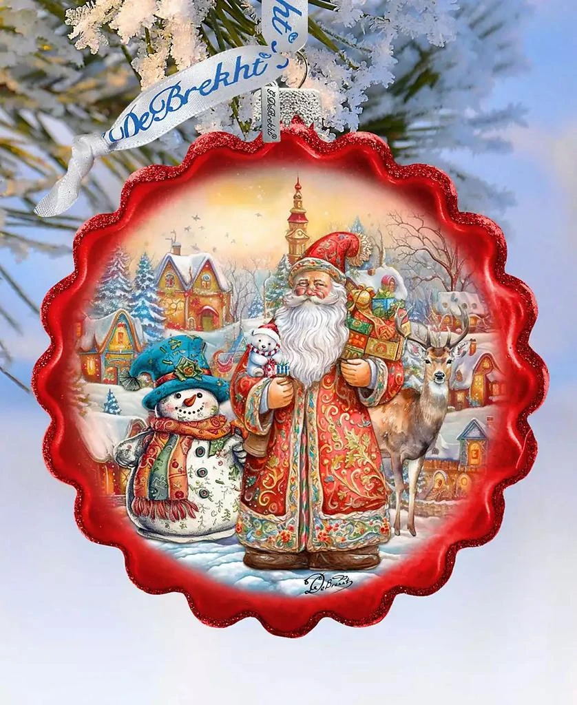商品Designocracy|Merry Christmas Wreath Mercury Glass Christmas Ornaments G. DeBrekht,价格¥720,第1张图片