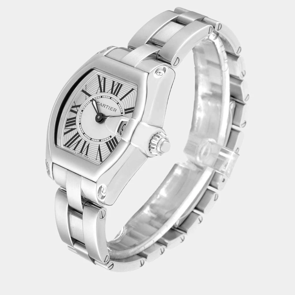 商品[二手商品] Cartier|Cartier Roadster Small Silver Dial Steel Ladies Watch W62016V3 36 x 30 mm,价格¥30629,第5张图片详细描述