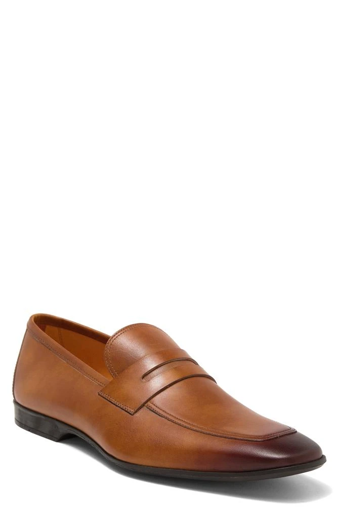 商品Magnanni|Vince Leather Penny Loafer,价格¥945,第1张图片