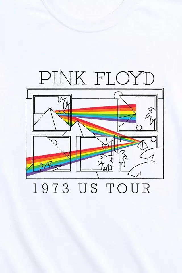 商品Urban Outfitters|Pink Floyd 1973 US Tour Retro Tee,价格¥272,第2张图片详细描述