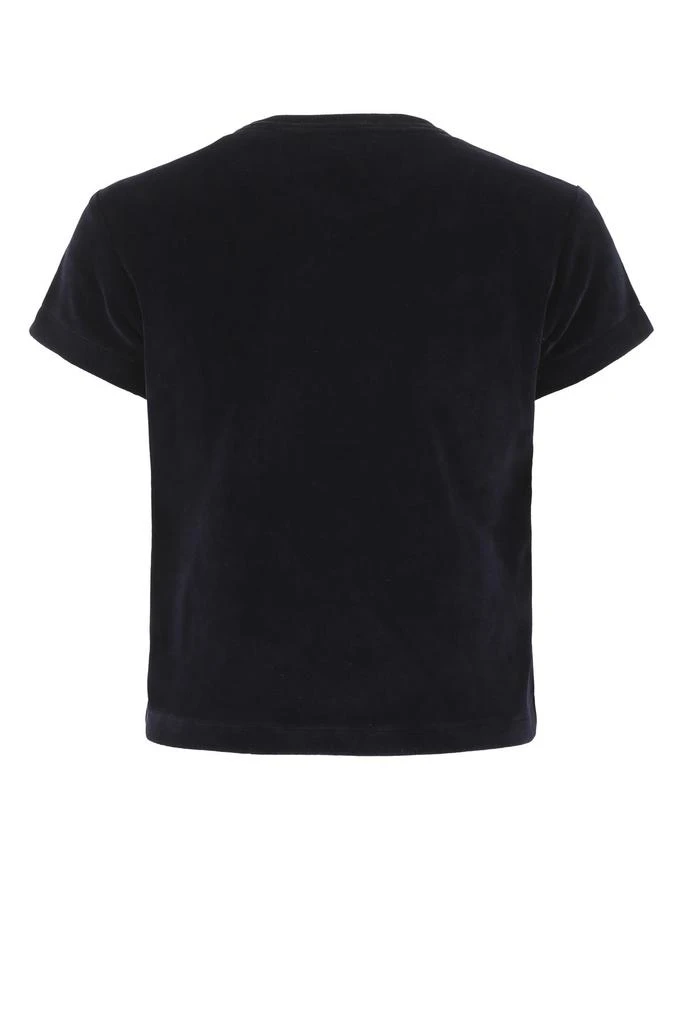 商品Alexander Wang|Midnight blue chenille t-shirt,价格¥2132,第1张图片