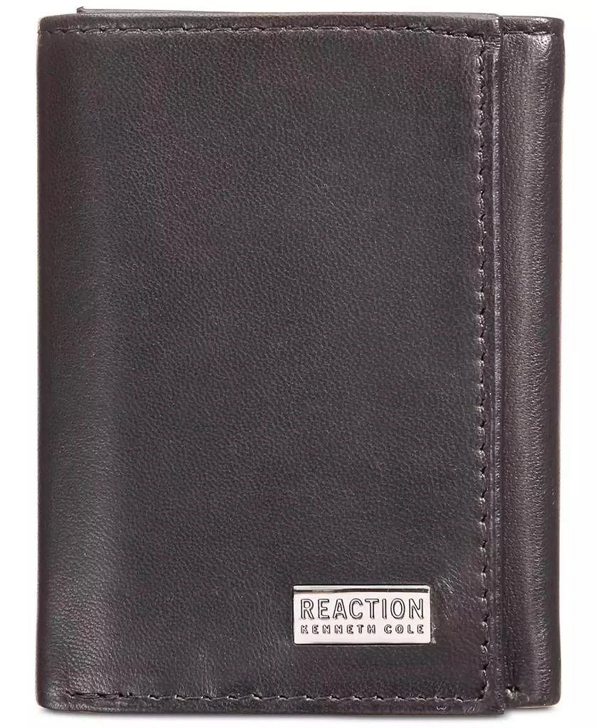 商品Kenneth Cole|Men's Nappa Leather Extra-Capacity Tri-Fold Wallet,价格¥181,第1张图片