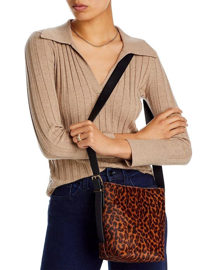 商品Madewell|Essentials Leopard Print Calf Hair Tote,价格¥841,第2张图片详细描述