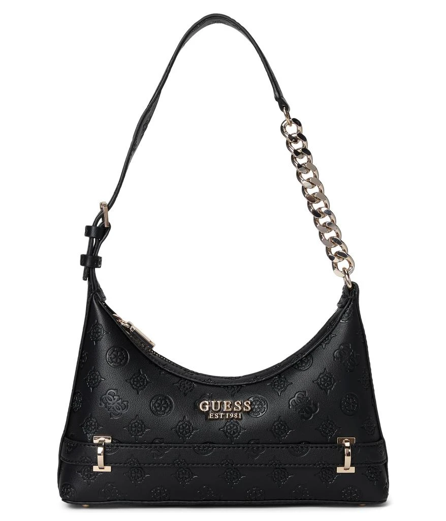 商品GUESS|Zarela Top Zip Shoulder Bag,价格¥728,第1张图片