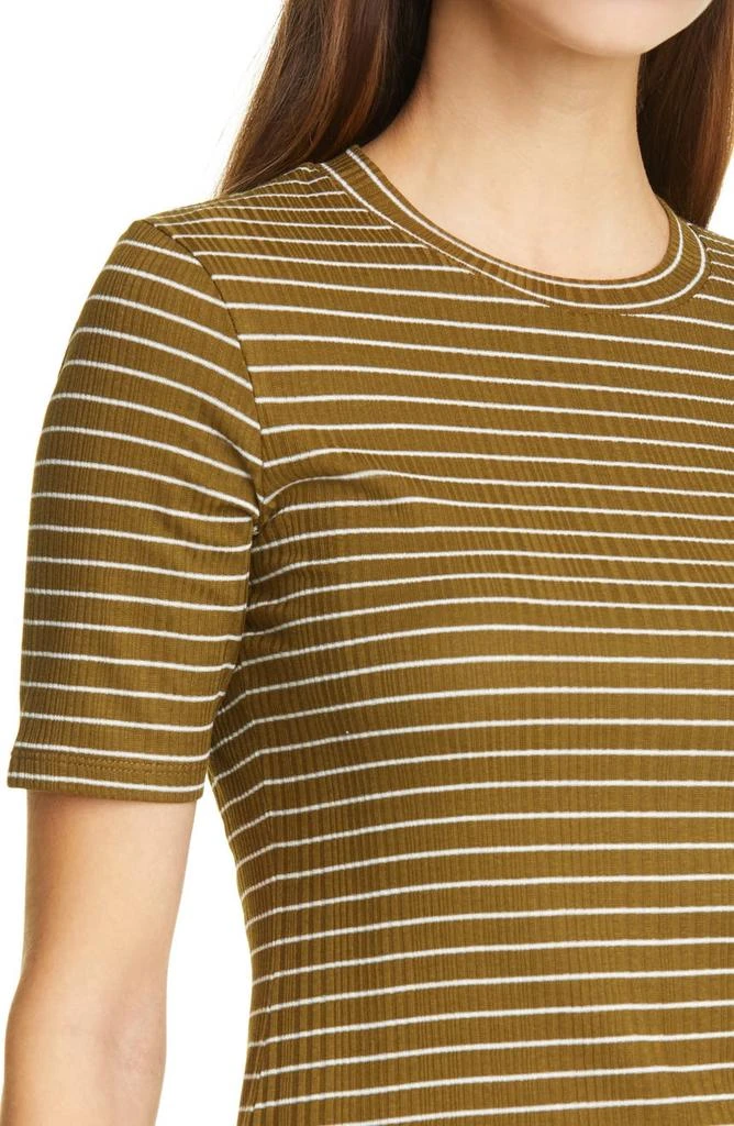 商品Vince|Stripe Variegated Rib Top,价格¥215,第4张图片详细描述