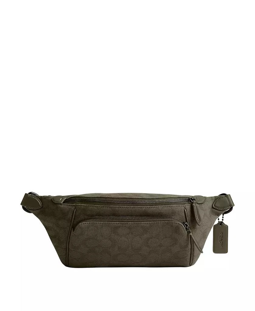 商品Coach|League In Signature Canvas Jacquard Belt Bag,价格¥2634,第1张图片