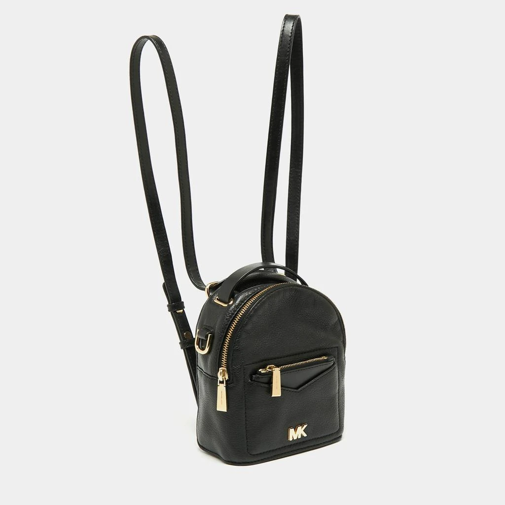 商品[二手商品] Michael Kors|Michael Kors Black Leather Jessa Convertible Backpack,价格¥853,第3张图片详细描述