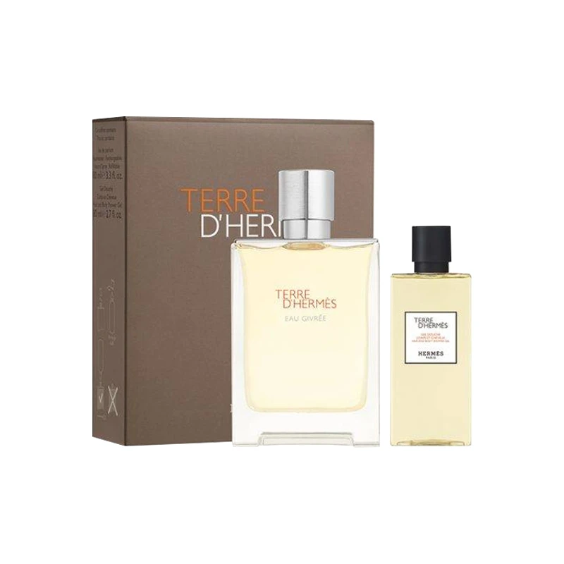商品Hermes|Hermes爱马仕限定大地系列礼盒 大地泠洌之水浓香水EDP 100ml+沐浴露80ml,价格¥586,第1张图片