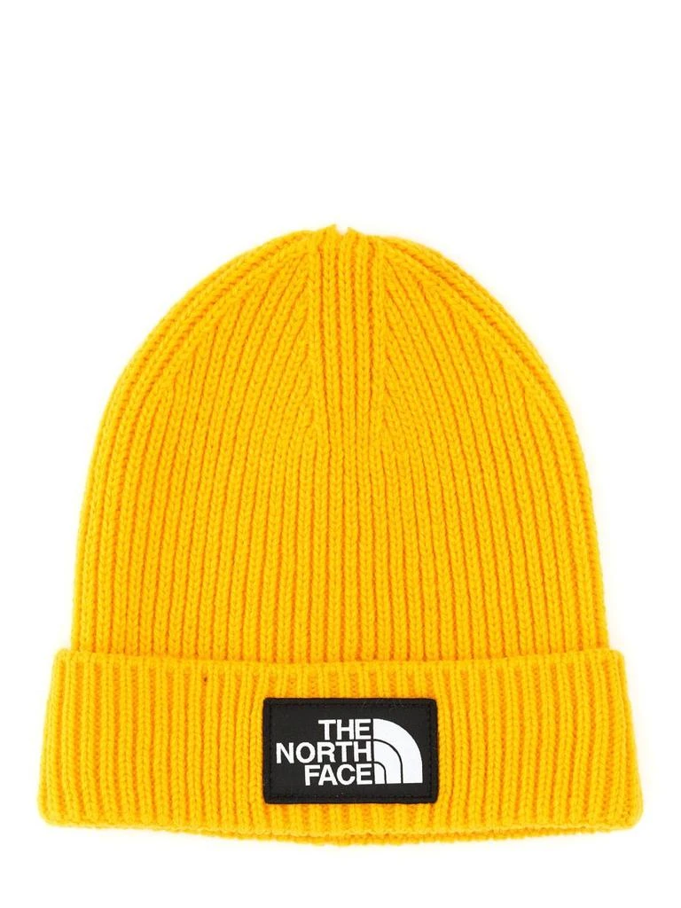 商品The North Face|The North Face Logo Patch Ribbed-Knitted Beanie,价格¥225,第1张图片