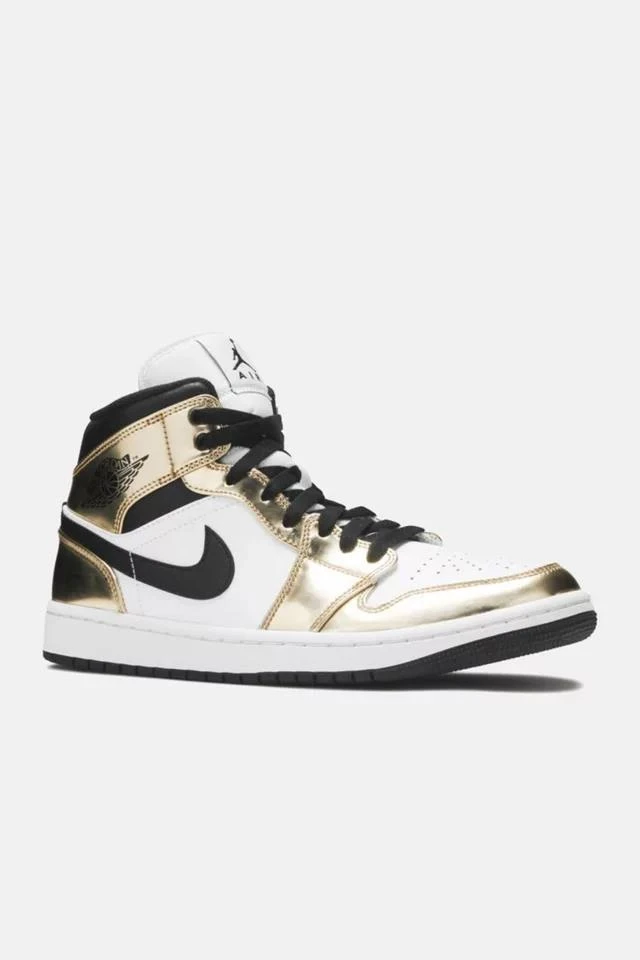 商品Jordan|Nike Air Jordan 1 Mid Se 'Metallic Gold' Sneaker - Dc1419-700,价格¥1436,第2张图片详细描述