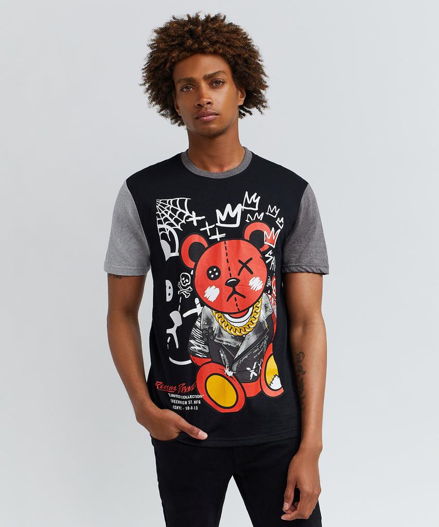 Punkster Bear Graphic Tee商品第4张图片规格展示