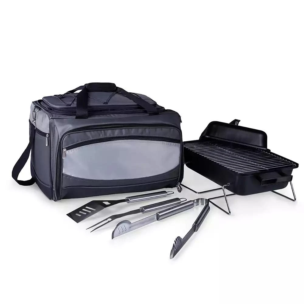 商品Picnic Time|Oniva® by Buccaneer Portable Charcoal Grill & Cooler Tote,价格¥2238,第1张图片