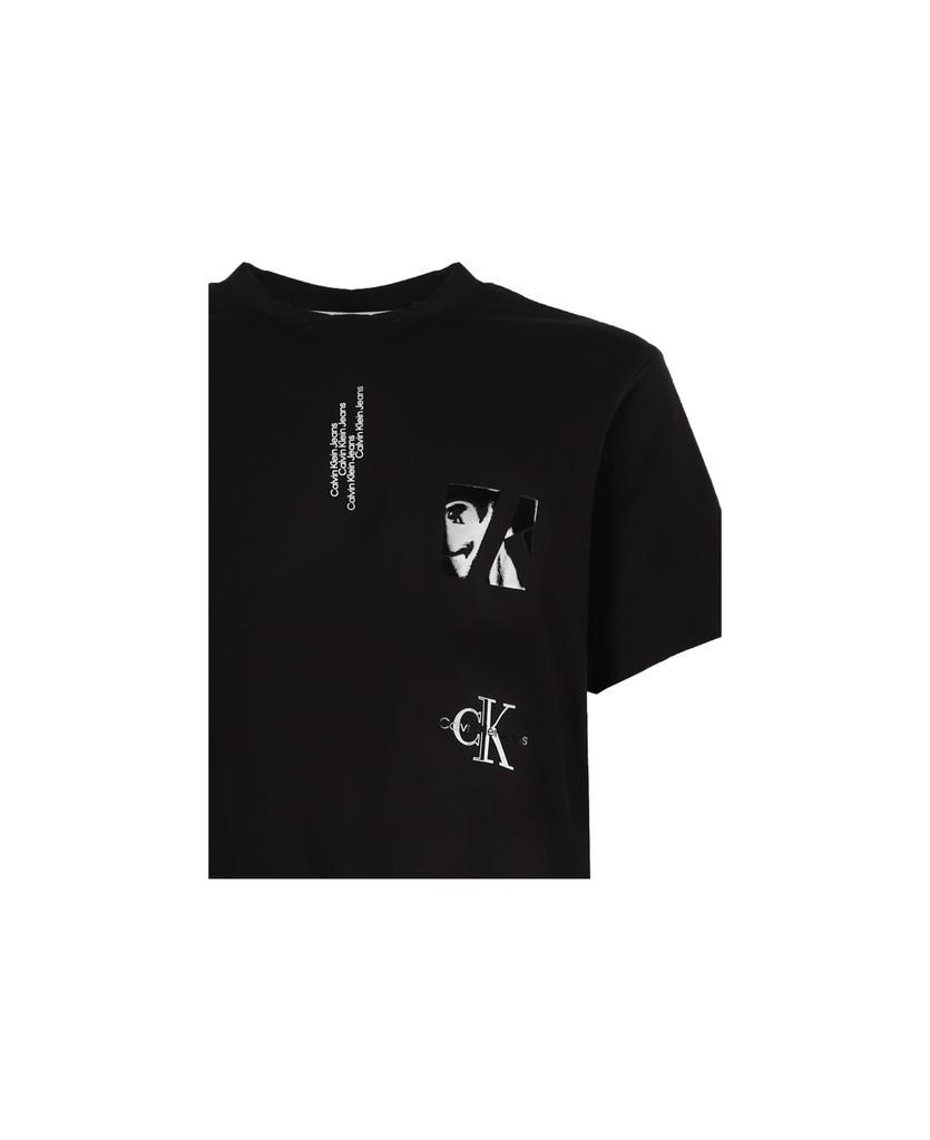 商品Calvin Klein|Cotton T-shirt,价格¥603,第4张图片详细描述