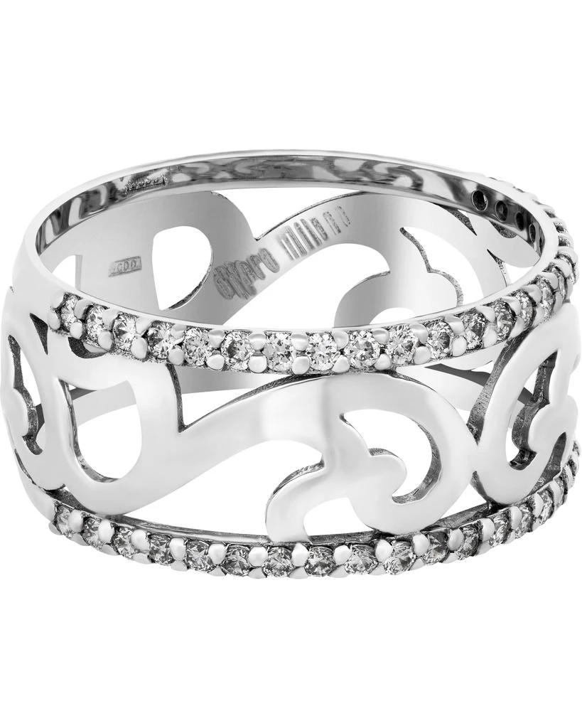 商品Piero Milano|Piero Milano Women's 18K White Gold Ring,价格¥7198,第3张图片详细描述