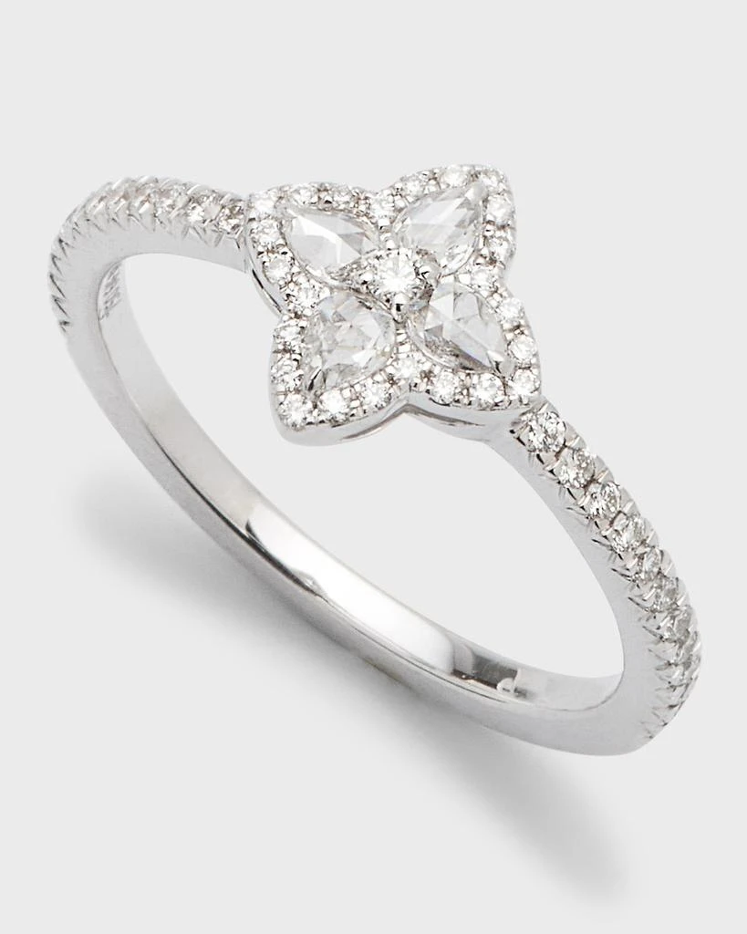 商品64 Facets|Blossom 18K White Gold Blossom Motif Diamond Ring, Size 6, 0.34tcw,价格¥19099,第3张图片详细描述