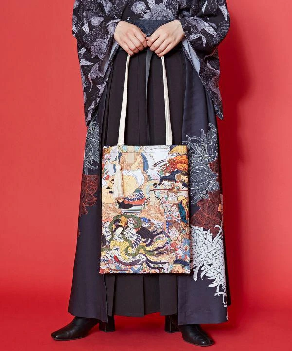 商品KAYA|UKIYO IRO Tote Bag,价格¥178,第5张图片详细描述