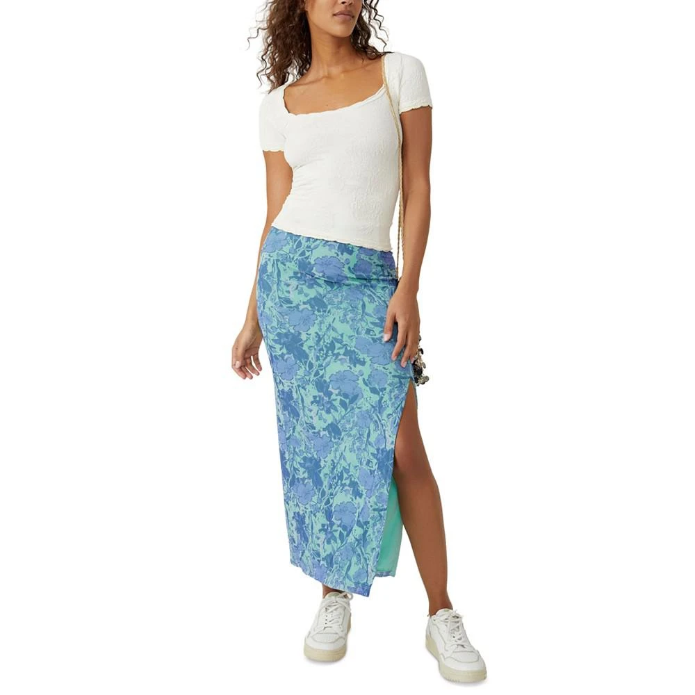 商品Free People|Women's Rosalie Floral-Print Midi Skirt,价格¥395,第5张图片详细描述