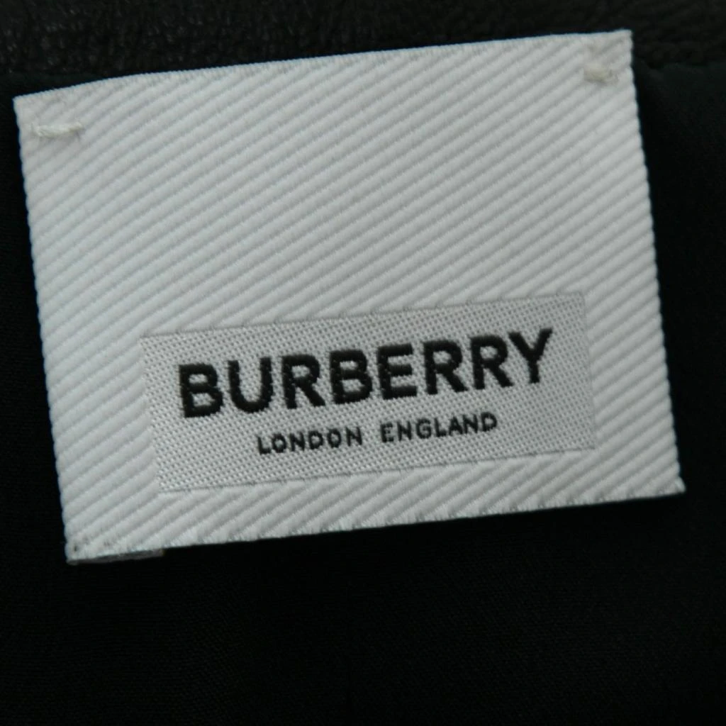 商品[二手商品] Burberry|Burberry Black Velvet Leather Trimmed Pocketed Skirt S,价格¥1868,第4张图片详细描述