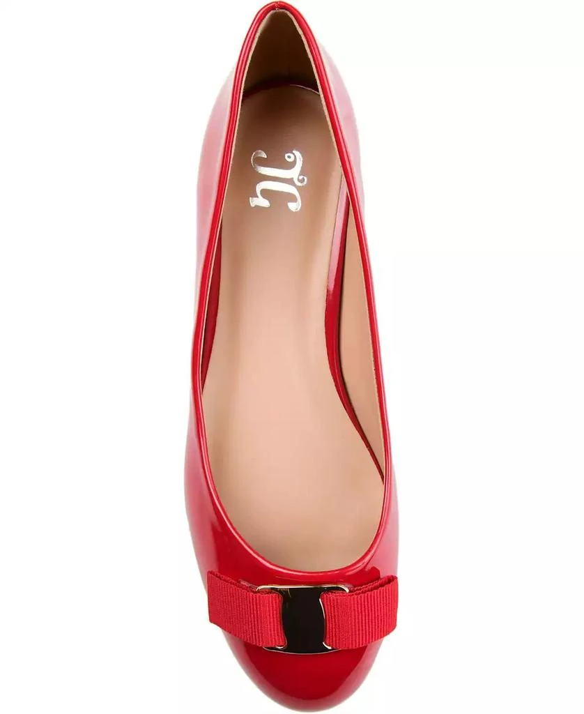 商品Journee Collection|Women's Kim Bow Ballet Flats,价格¥309,第3张图片详细描述