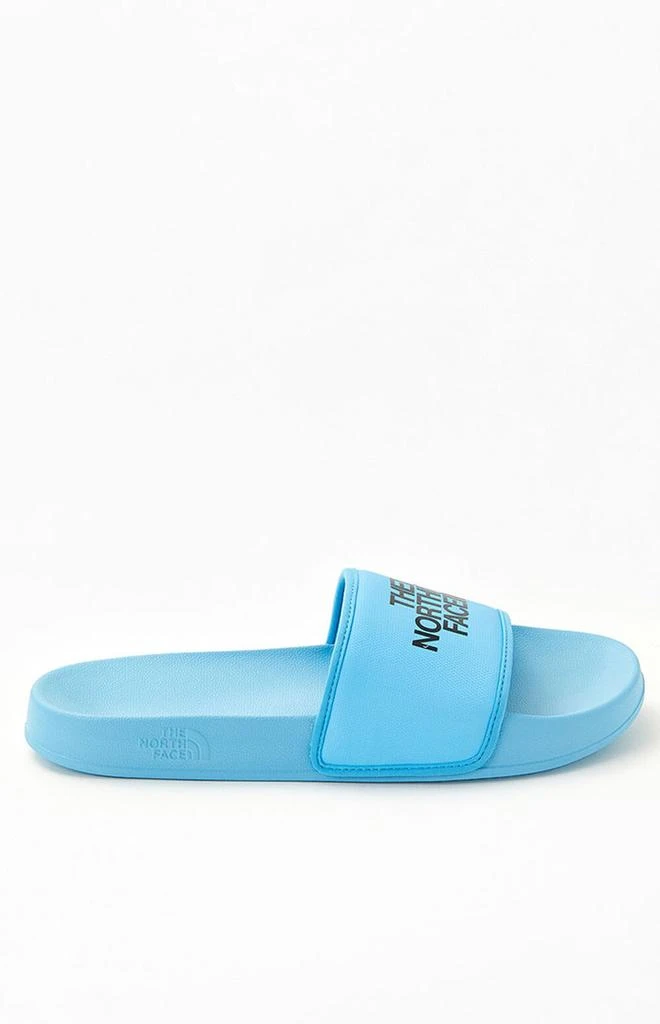 商品The North Face|Eco Light Blue Basecamp Slide Sandals III,价格¥203,第2张图片详细描述