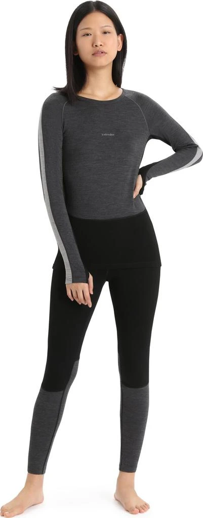 商品Icebreaker|200 ZoneKnit Merino Long Sleeve Crewe Thermal Top - Women's,价格¥849,第2张图片详细描述