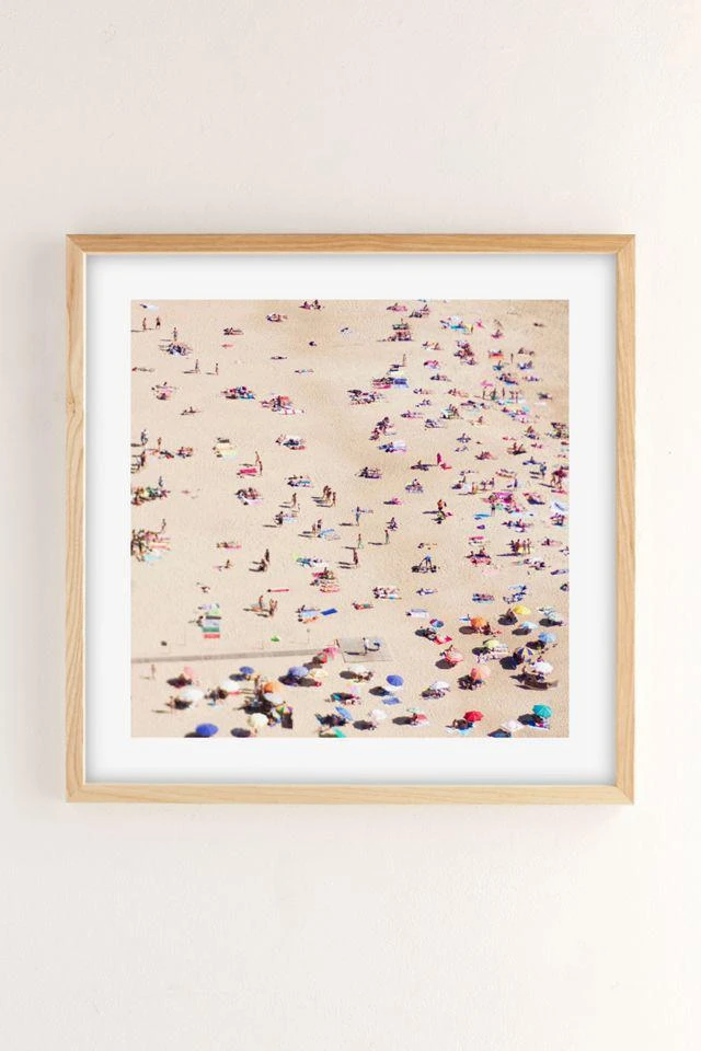 商品Ingrid Beddoes|Ingrid Beddoes Beach Love Art Print,价格¥265,第2张图片详细描述