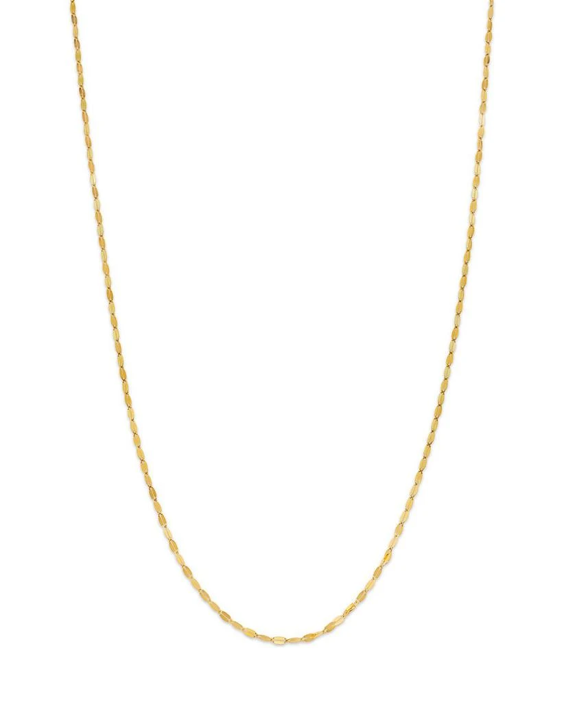 商品Moon & Meadow|Moon & Meadow 14K Yellow Gold Shimmer Link Necklace,价格¥5672,第1张图片