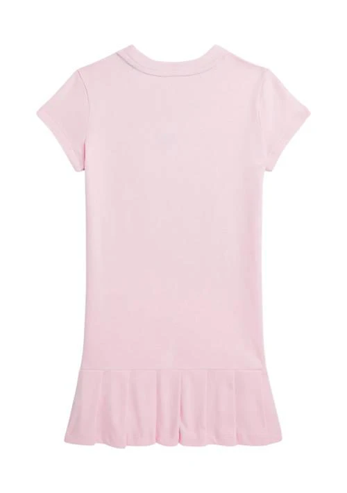 商品Ralph Lauren|Lauren Childrenswear Girls 2 6X Big Pony Pleated Cotton Jersey Tee Dress,价格¥136,第2张图片详细描述