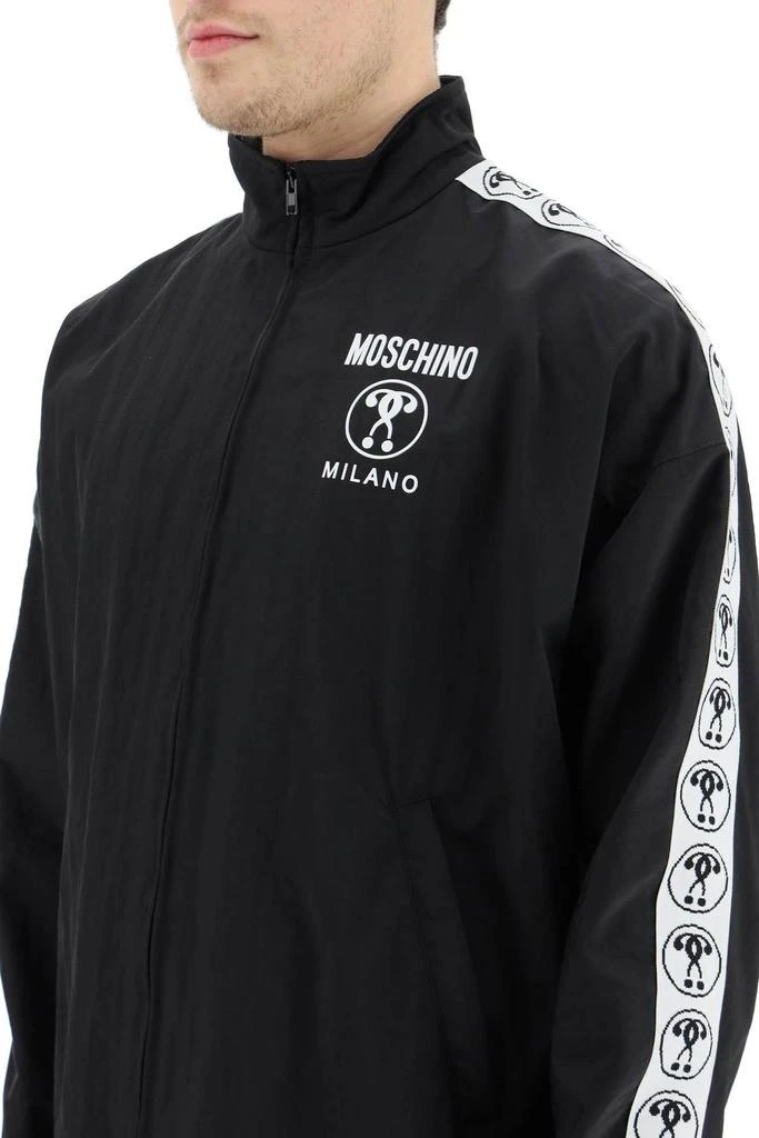 商品Moschino|DOUBLE QUESTION MARK NYLON JACKET,价格¥2857,第5张图片详细描述