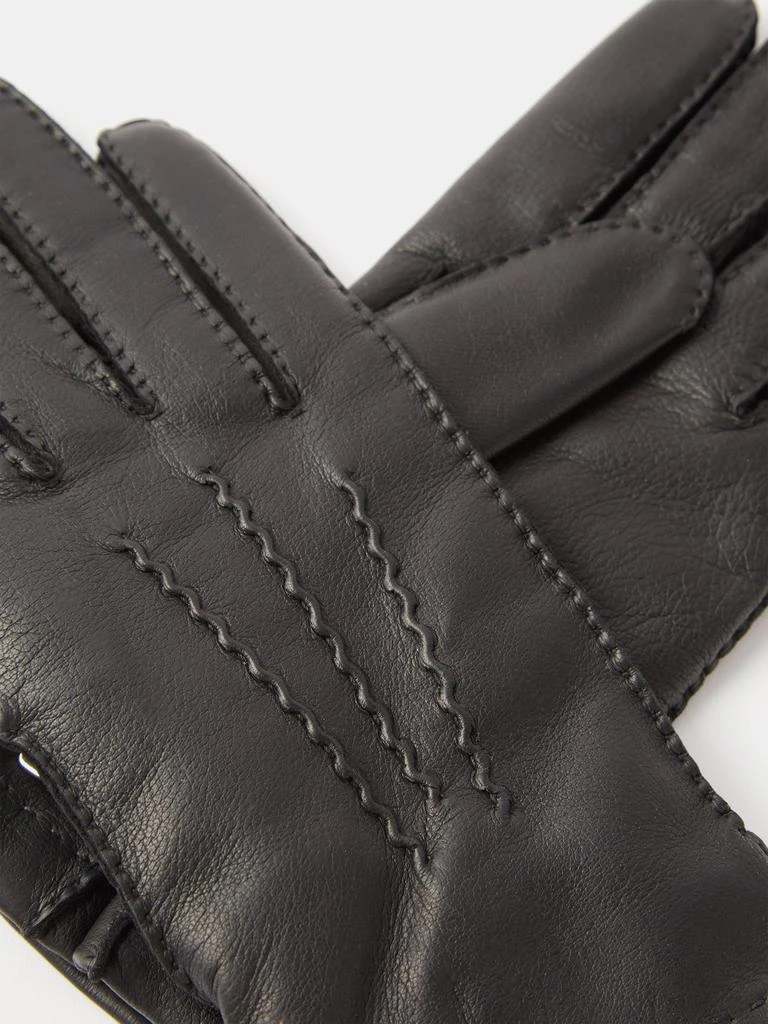 商品Dents|Rushton cashmere-lined leather gloves,价格¥1125,第3张图片详细描述