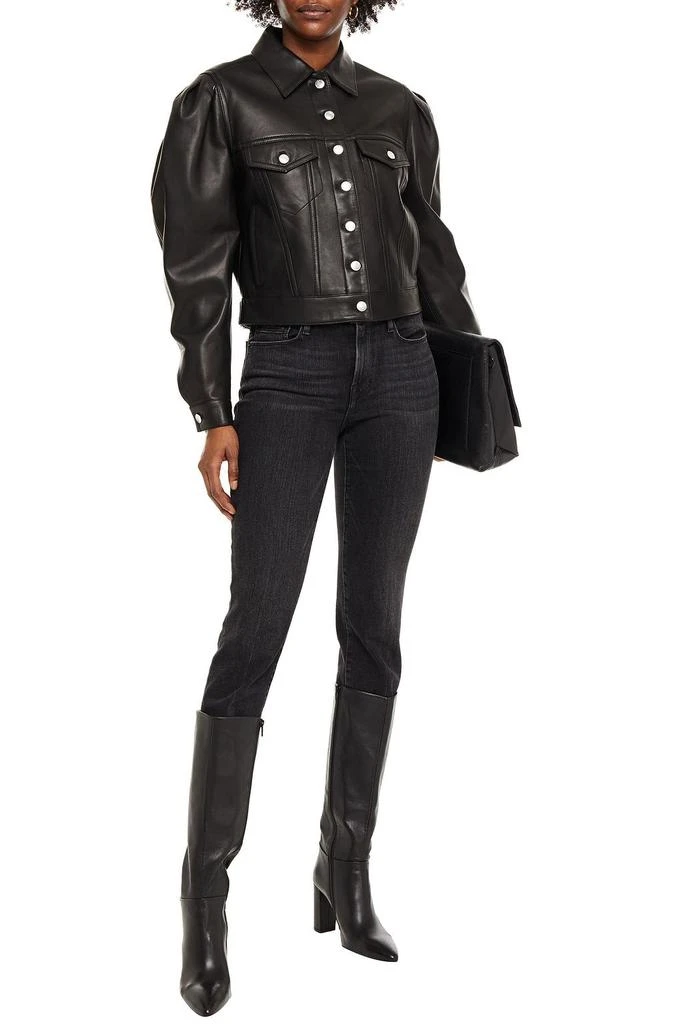 商品IRO|Aressa gathered leather jacket,价格¥3958,第2张图片详细描述