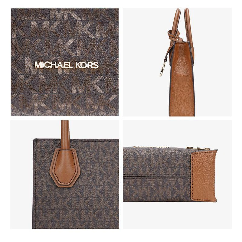 商品Michael Kors|美国直邮MK奥莱款复古老花满印女手提托特包琴谱风琴包迷你Mercer,价格¥2006,第13张图片详细描述