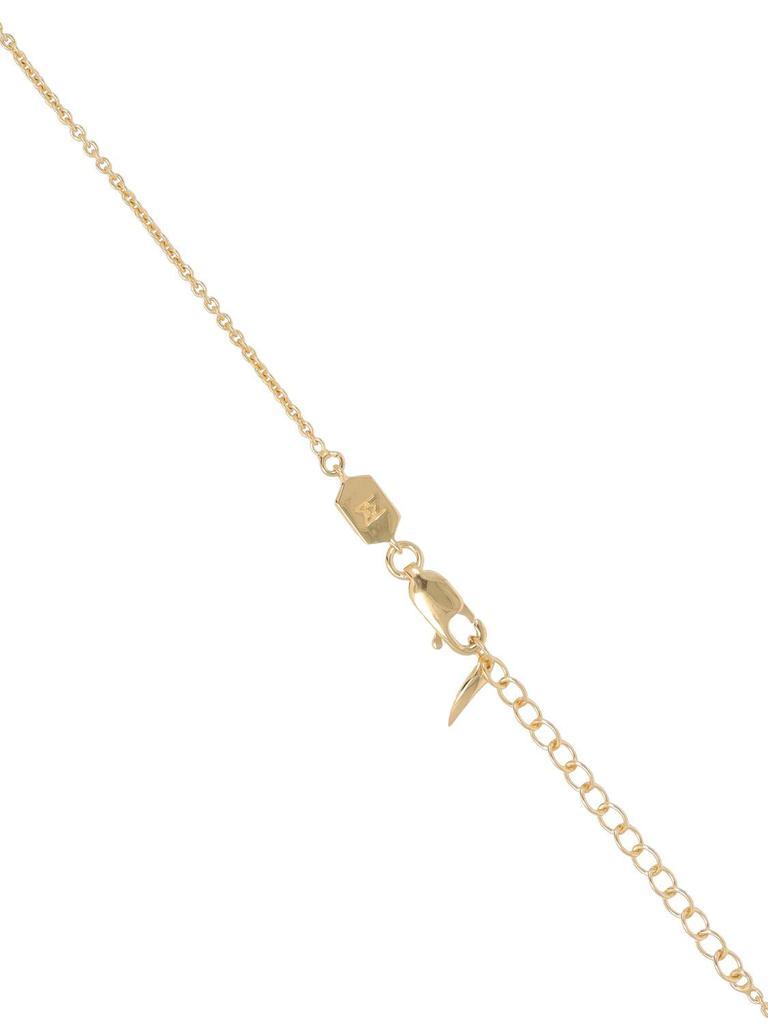 商品Missoma|Curvy Molten "y" Pendant Necklace,价格¥810,第5张图片详细描述