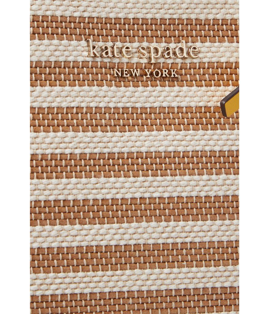 商品Kate Spade|Market Striped Fabric Medium Tote,价格¥1037,第6张图片详细描述