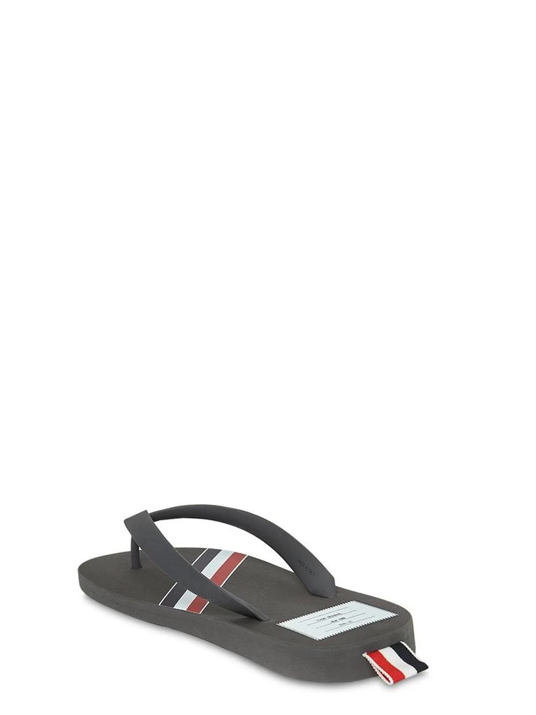 商品Thom Browne|Rwb Stripe Print Rubber Flip Flops,价格¥650,第2张图片详细描述