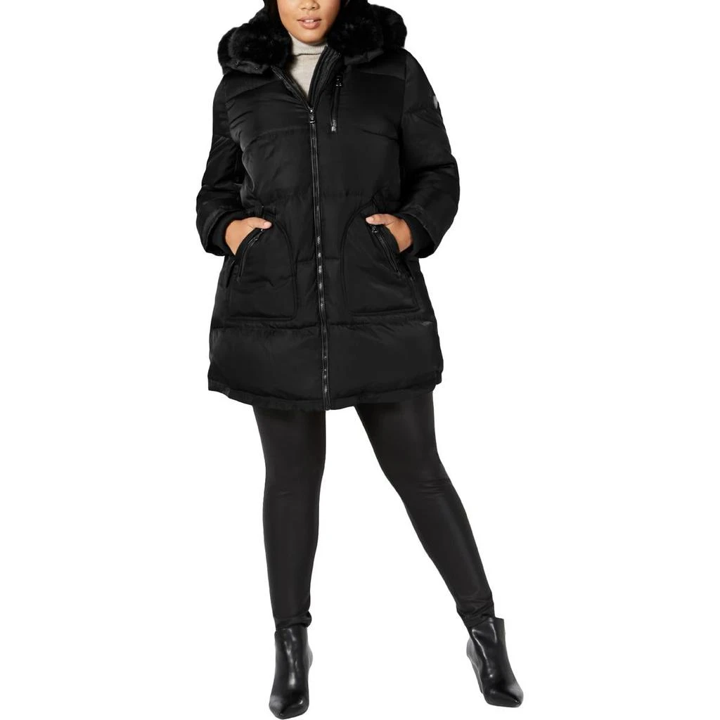 商品Vince Camuto|Vince Camuto Womens Plus Warm Midi Down Coat,价格¥774,第2张图片详细描述